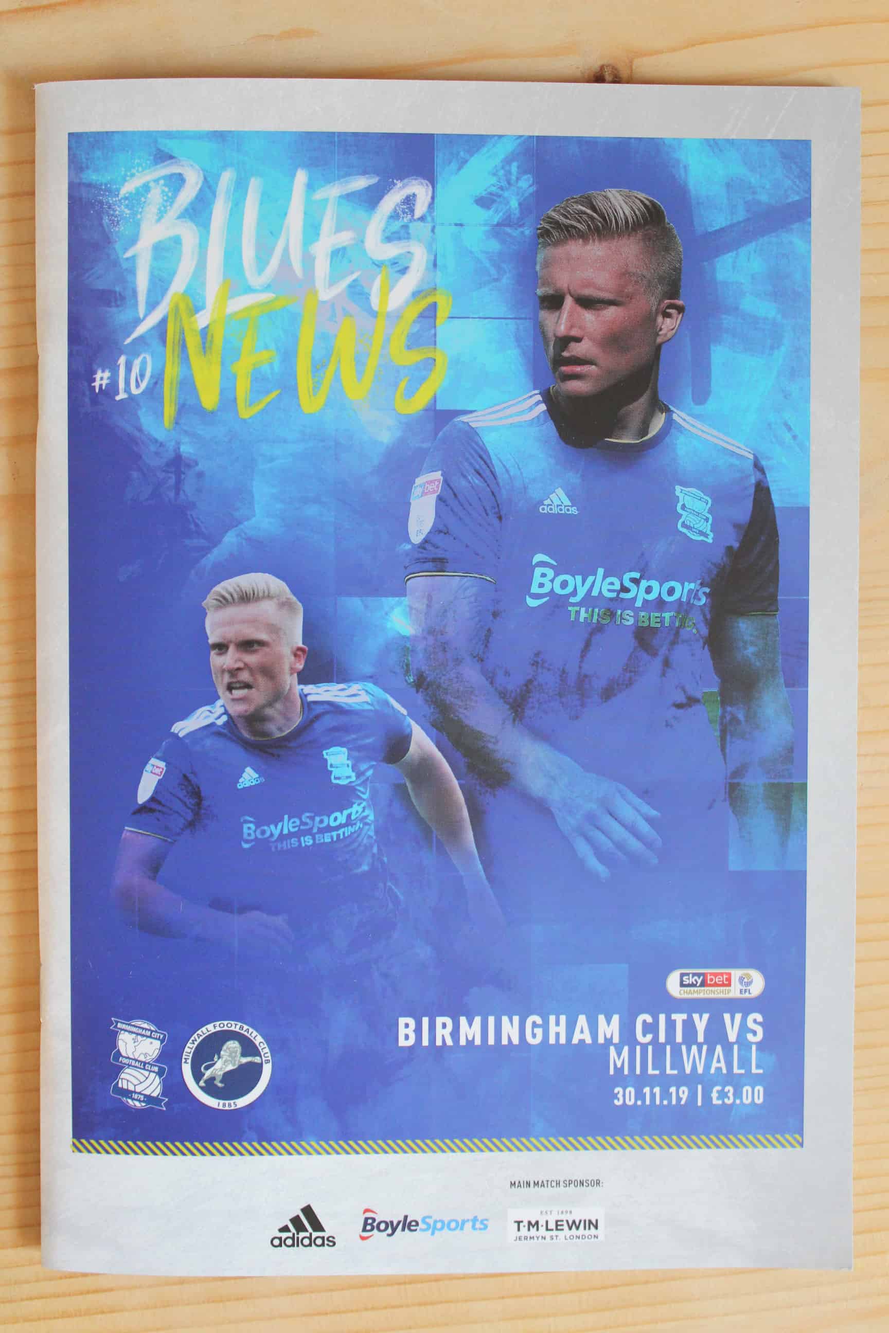 Birmingham City FC v Millwall FC